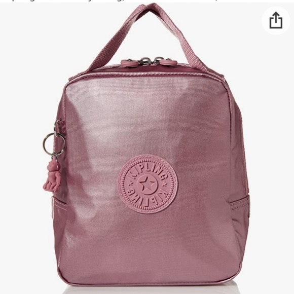 Kipling Bags Kipling Womens Lyla Bag Insulated Reusable Lunch Tote Posey Pink Poshmark